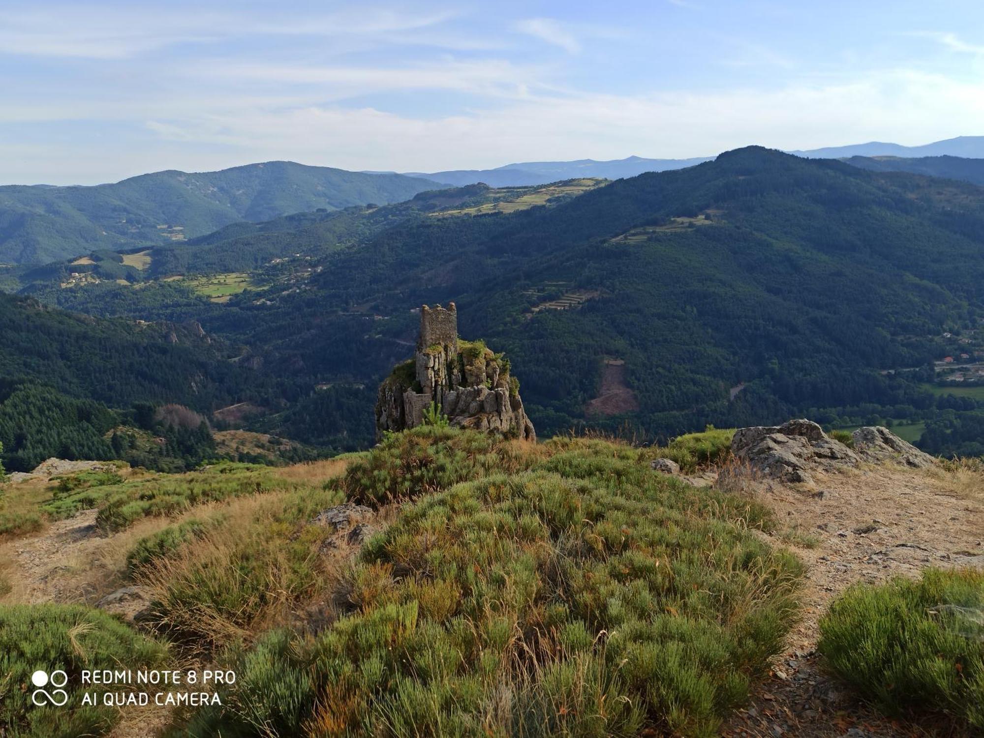 Gite Le Rocher Du Chateau De Retourtour Ламастр Экстерьер фото